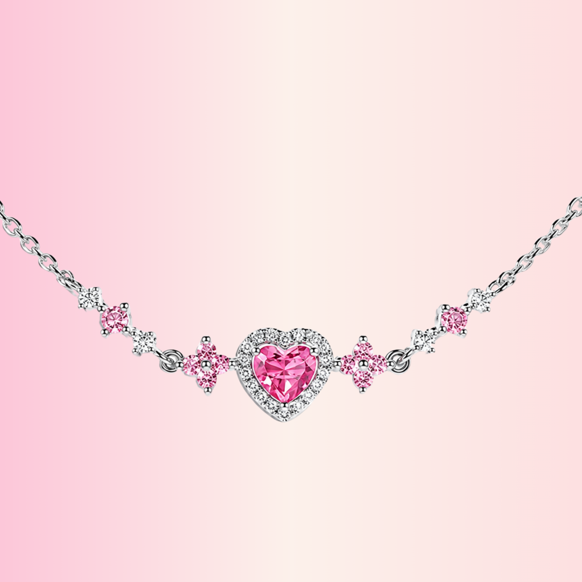 Bracelet argenté Lovencia