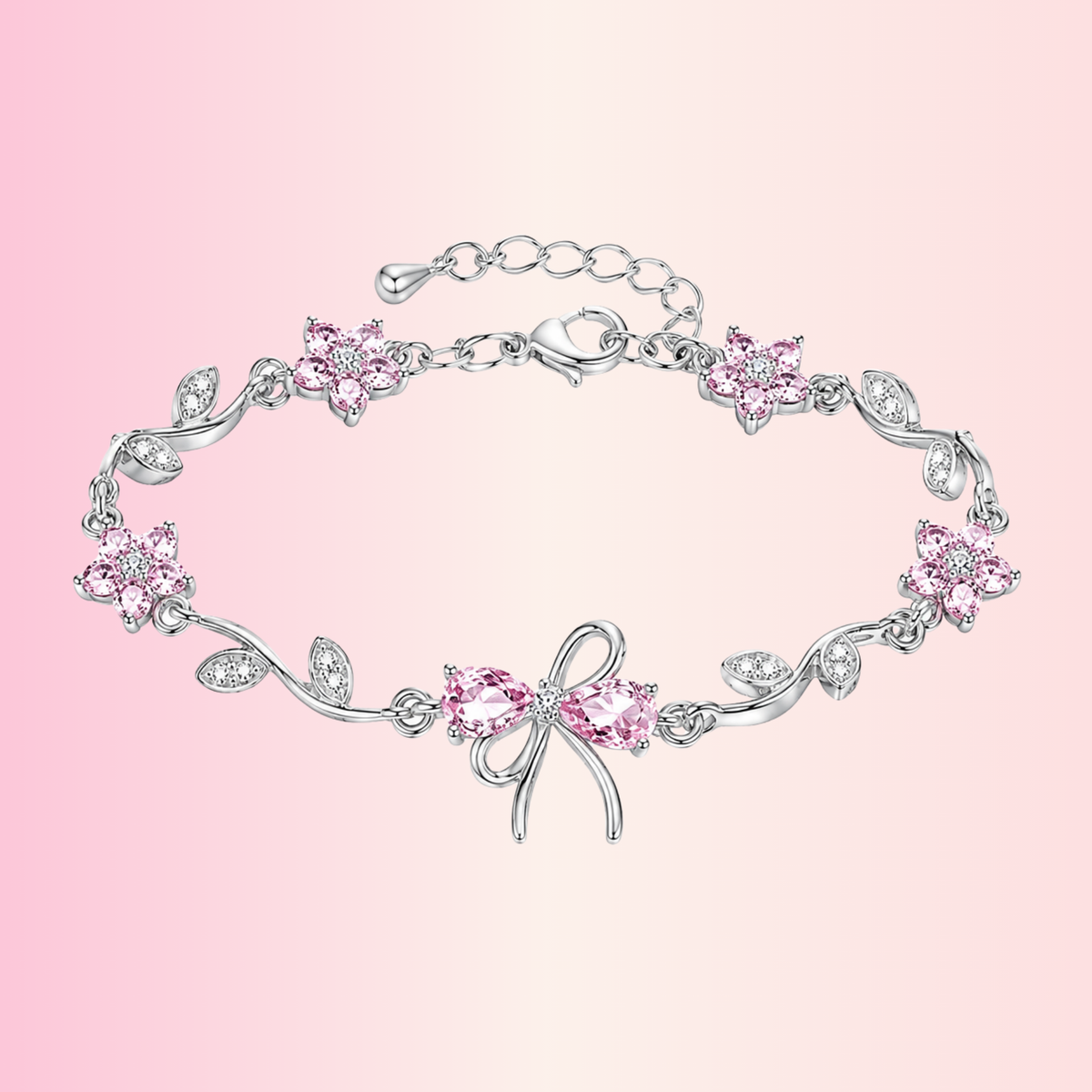 Bracelet argenté florévia
