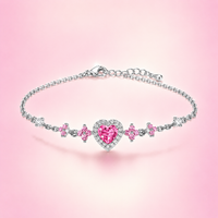 Bracelet argenté Lovencia