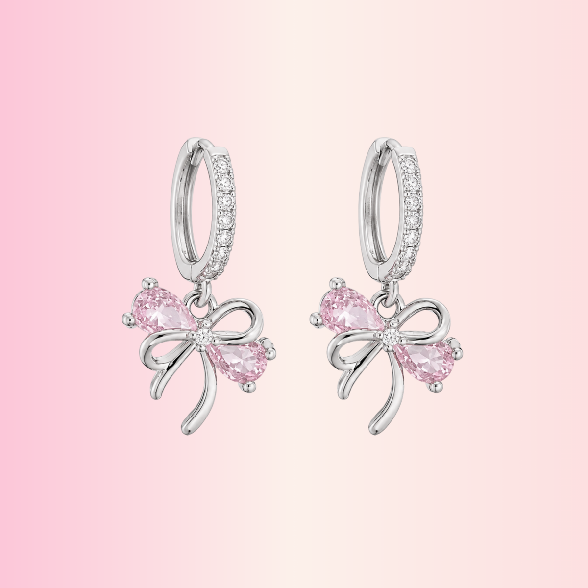 Boucles d’oreilles argentées Veloria