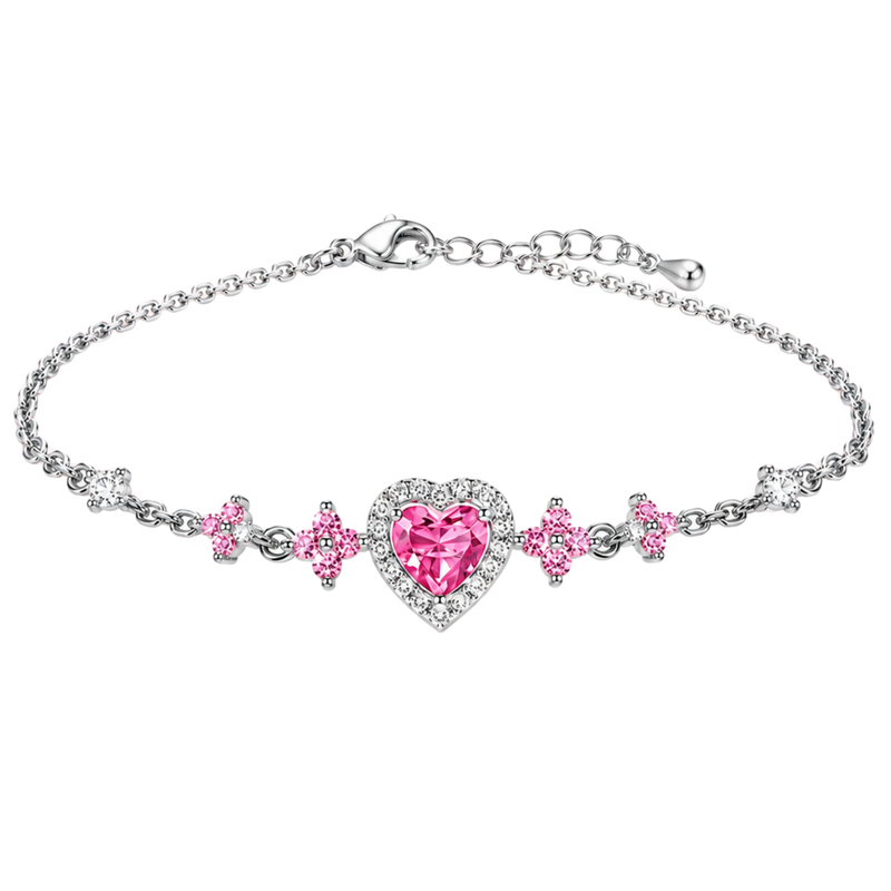 Bracelet argenté Lovencia