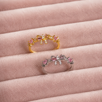 Bague argentée Veloria